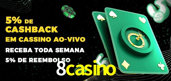 Promoções do cassino ao Vivo 8casino